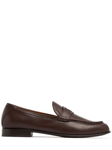 Vlogo Signature Leather Loafers - VALENTINO GARAVANI - Modalova