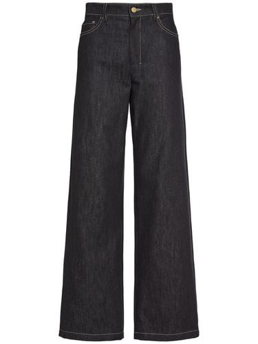 Balco Denim Wide Leg Mid-waist Jeans - 'S MAX MARA - Modalova