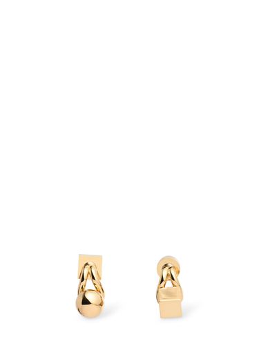 Les Puces Nodo Stud Earrings - JACQUEMUS - Modalova