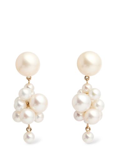 Kt & Pearl Botticelli Earrings - SOPHIE BILLE BRAHE - Modalova