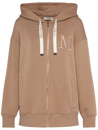 Pecos Jersey Zip Up Hooded Sweatshirt - 'S MAX MARA - Modalova