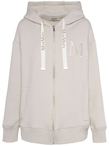 Pecos Jersey Zip Up Hooded Sweatshirt - 'S MAX MARA - Modalova