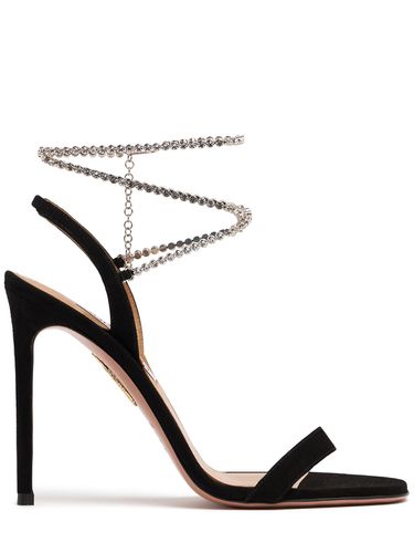 Mm Careless Whisper Suede Sandals - AQUAZZURA - Modalova