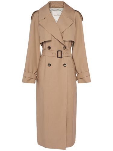 Otello Twill Trench Coat - MAX MARA - Modalova