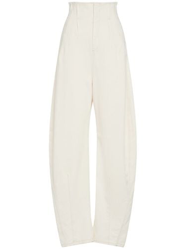 Glauco Cotton Bull Wide Pants - SPORTMAX - Modalova