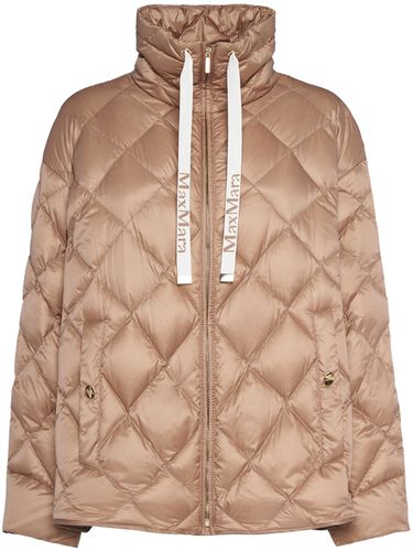 Pisoft Quilted Waterproof Down Jacket - MAX MARA - Modalova