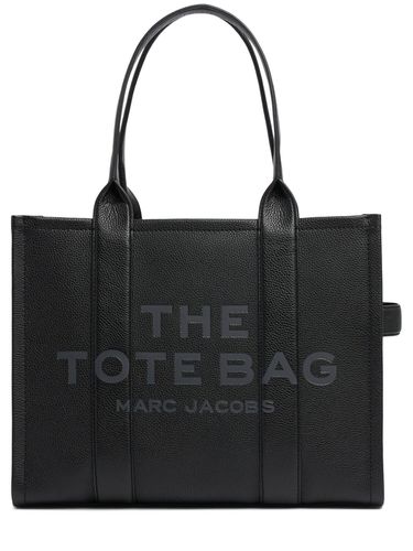 The Large Tote Leather Bag - MARC JACOBS - Modalova