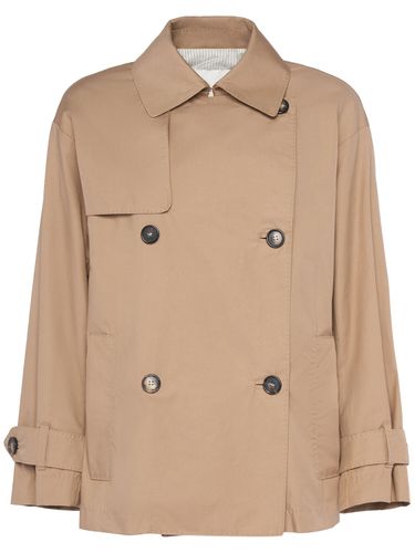 Zeno Twill Trench Coat - MAX MARA - Modalova