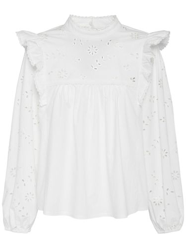 Taddeo Broderie Anglaise Poplin Shirt - WEEKEND MAX MARA - Modalova