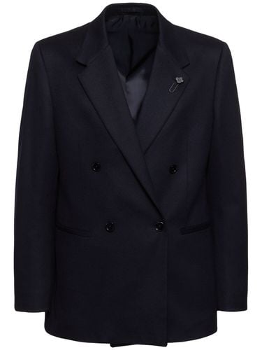 Feeling Double Breasted Wool Blazer - LARDINI - Modalova