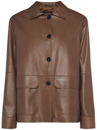 Kaya Leather Jacket - WEEKEND MAX MARA - Modalova