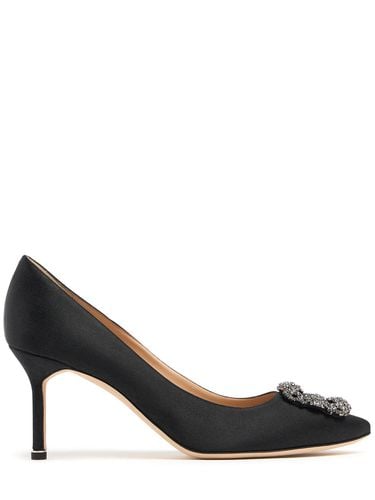 Mm Hangisi Satin Pumps - MANOLO BLAHNIK - Modalova