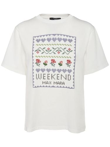 Cabina Printed Logo T-shirt - WEEKEND MAX MARA - Modalova