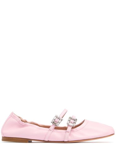 Mm Mini Strap Leather Ballerina Flats - ROGER VIVIER - Modalova