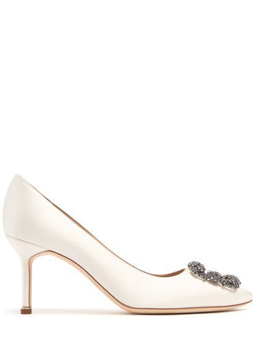 Mm Hangisi Satin Pumps - MANOLO BLAHNIK - Modalova