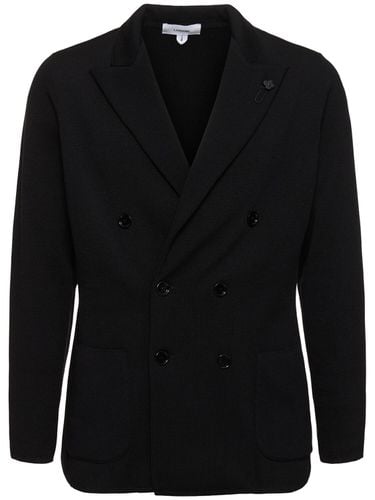 Wool Knitted Blazer - LARDINI - Modalova