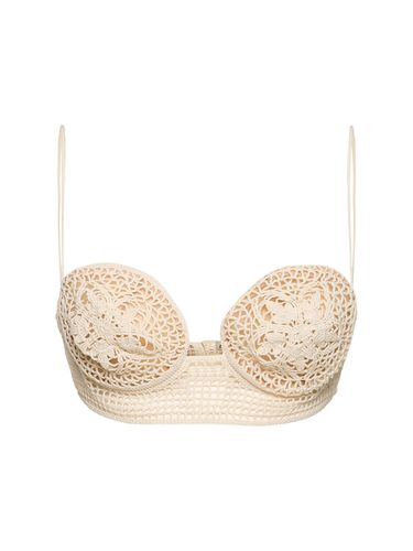 Crochet Bra Top - MAGDA BUTRYM - Modalova