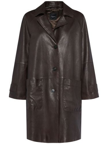 Petra Leather Short Coat - WEEKEND MAX MARA - Modalova