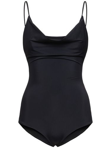 Draped Lycra One Piece Swimsuit - MAGDA BUTRYM - Modalova