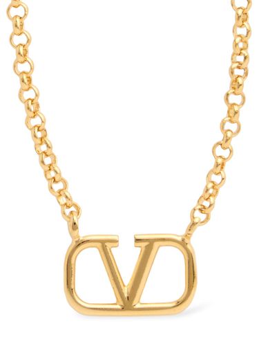 Vlogo Signature Necklace - VALENTINO GARAVANI - Modalova