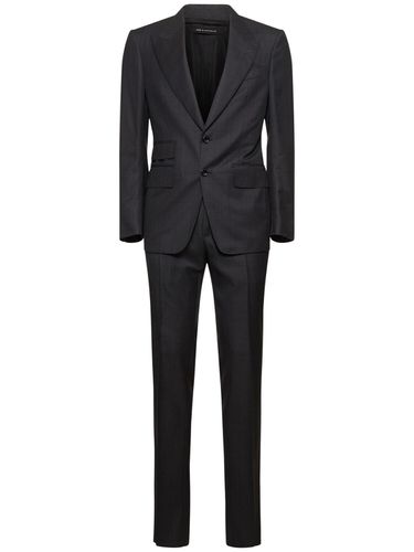 Shelton Peak Lapel Prince Of Wales Suit - TOM FORD - Modalova