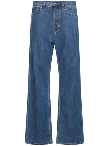 Jeans De 5 Bolsillos Medium Wash - VALENTINO - Modalova