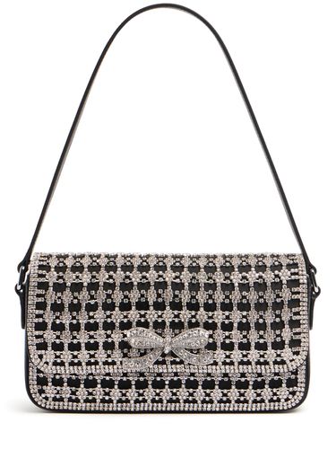 Chainmail Crystal Shoulder Bag - SELF-PORTRAIT - Modalova