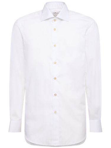 Cotton Poplin Shirt - KITON - Modalova