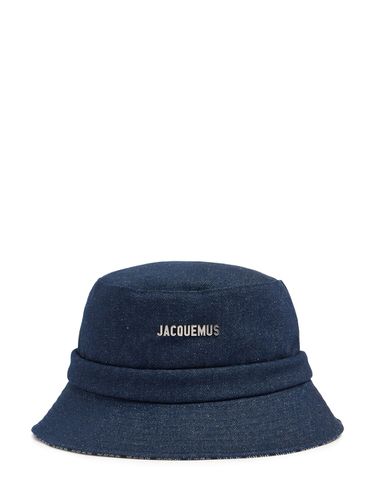 Le Bob Gadjo Cotton Logo Bucket Hat - JACQUEMUS - Modalova