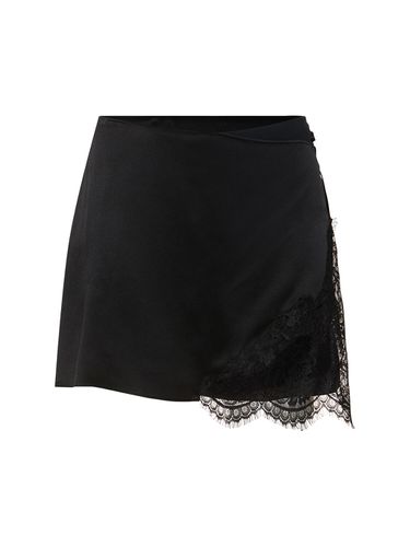 Lace & Satin Skort - ALBERTA FERRETTI - Modalova