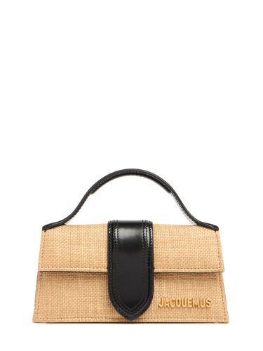 Le Bambino Raffia Effect Top Handle Bag - JACQUEMUS - Modalova