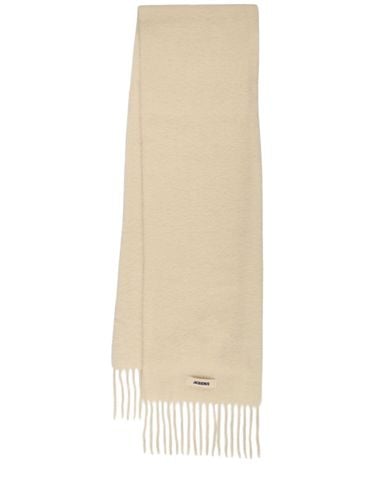 L'echarpe Carro Mohair Blend Scarf - JACQUEMUS - Modalova