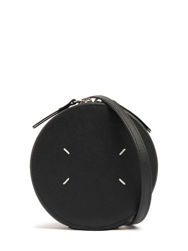 Saffiano Micro Circle Bag - MAISON MARGIELA - Modalova