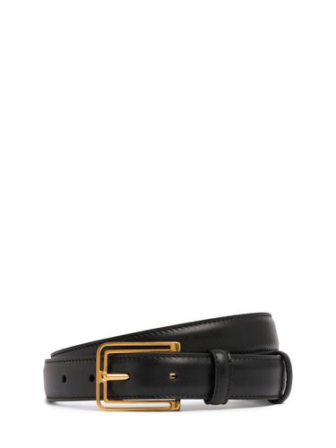 Frame Leather Belt - THE ROW - Modalova