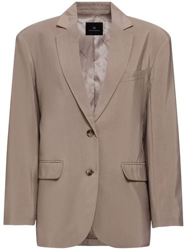 Quinn Viscose Blazer - ANINE BING - Modalova