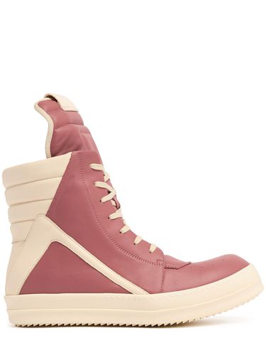 Geobasket Leather Sneakers - RICK OWENS - Modalova