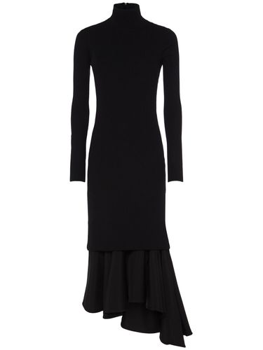 Matt Fluid Viscose Dress - BOTTEGA VENETA - Modalova