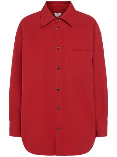 Wool Twill Shirt - BOTTEGA VENETA - Modalova