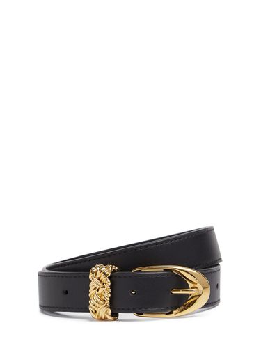 Cm Intreccio Loop Leather Belt - BOTTEGA VENETA - Modalova