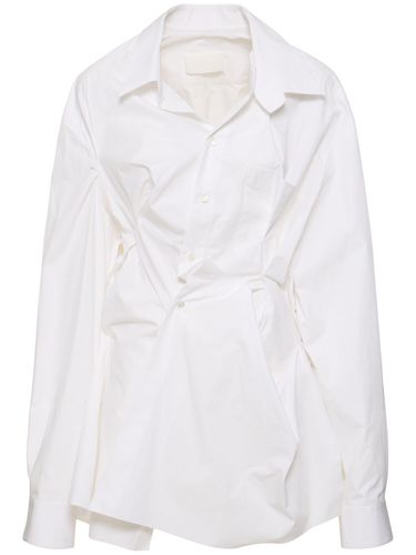 Camicia In Popeline Di Cotone Craclé - MAISON MARGIELA - Modalova