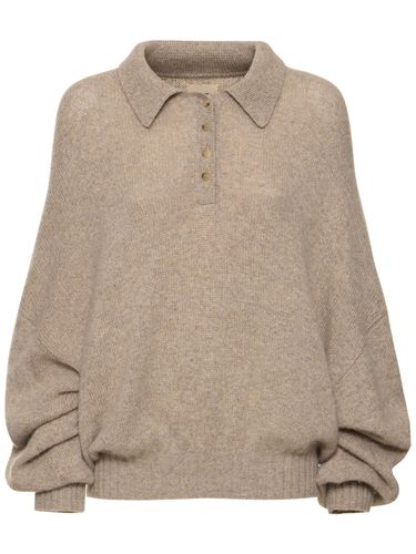 Rene Cashmere Polo Sweater - KHAITE - Modalova