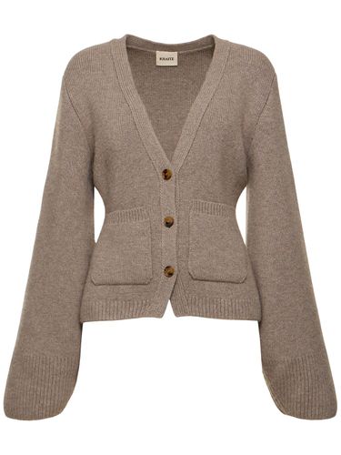 Scarlett Cashmere Knit Cardigan - KHAITE - Modalova