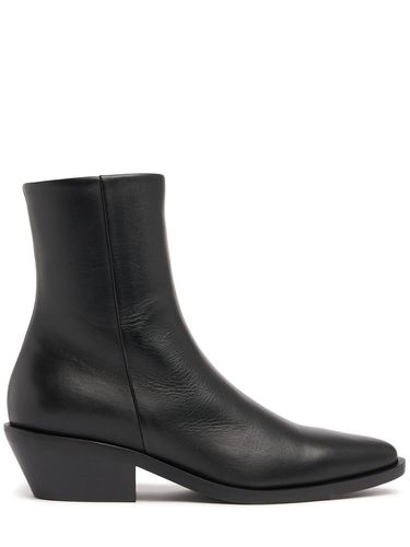 Mm Hudson Leather Ankle Boots - A.EMERY - Modalova