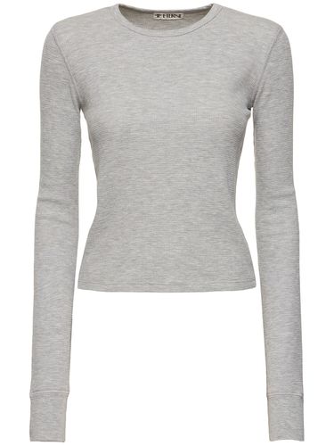 Long Sleeve Thermal Jersey T-shirt - ÉTERNE - Modalova