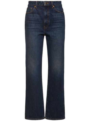 Abigail High Rise Straight Jeans - KHAITE - Modalova