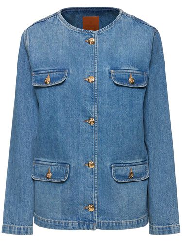 Giacca Janet In Denim Di Cotone - ANINE BING - Modalova