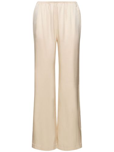 Aden Silk Satin Pants - ANINE BING - Modalova