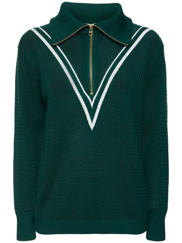 Club Savannah Cotton Half Zip Sweater - VARLEY - Modalova