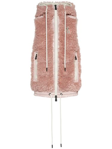 Padded Teddy Zip-up Down Vest - MONCLER GRENOBLE - Modalova