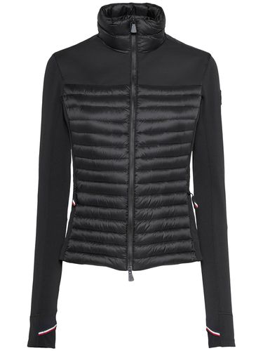 Padded Polartec Zip-up Sweatshirt - MONCLER GRENOBLE - Modalova